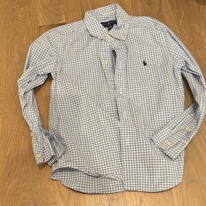 Polo by Ralph Lauren Kids Blue Checkered Shirt